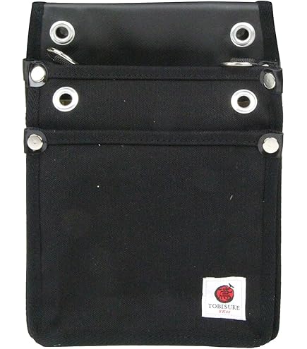 Amazon | SK11帆布鳶用腰袋2段BS 紺 TSH-2DBS-NB 薄型 底部補強