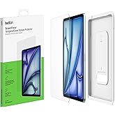 Belkin ガイド枠付き ガラスフィルム iPad Air 11インチ用 フィルム M2 強化 ガラス 指紋防止 保護フイルム アイパッド エアー OVI007fq