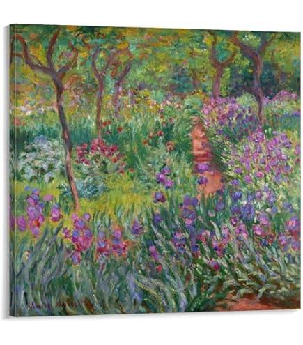 クリムト 「ヒマワリの咲く農家の庭」 立体複製名画 クリムト【ひまわりの咲く農家の庭】 - 手描き 絵画（油絵複製画