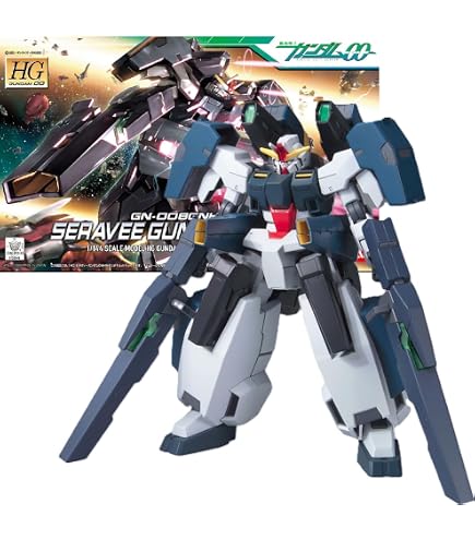 Amazon | HG 1/144 GN-008GNHW/B セラヴィーガンダムGNHW/B (機動戦士