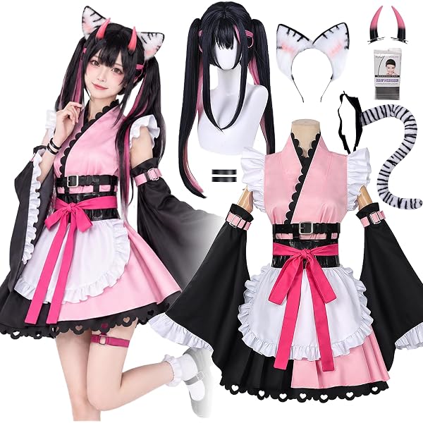 Amazon.co.jp: GGcosplay 超かぐや姫！駒沢乃依 新キャラクター 「角