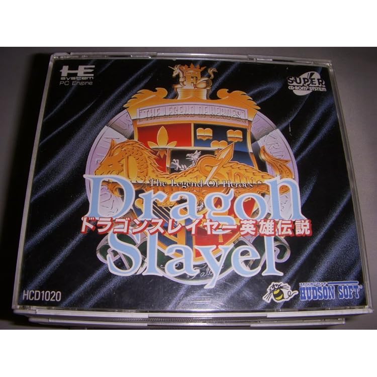 希少！新品！『ドラゴンスレイヤー英雄伝説2』 ドラゴンスレイヤー英雄伝説2(スーパーCD-ROM2専用)｜PCエンジン