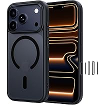 iPhone17Pro用 スマホケース マットブラック 耐衝撃MagSafe対応 719mU5Ka7AL._AC_UL210_SR210,