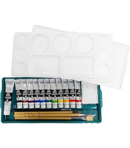 Amazon | ターナー色彩(Turner Color) 水彩絵具 デザインガッシュ 12色