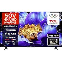 Amazon.co.jp: 【Amazon.co.jp限定】TCL テレビ 50V型 4K 液晶 50V6C W