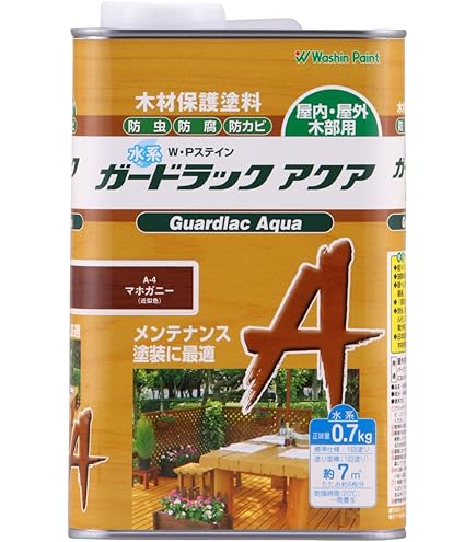 Amazon | ガードラックアクア A-8（メープル） 3.5Kg | 塗料缶・ペンキ
