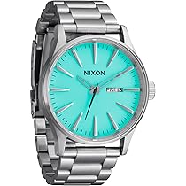 Nixon The Bank's ステンレススチール腕時計 NIXON THE BANKS Watch Stainless steel Black Square dial No