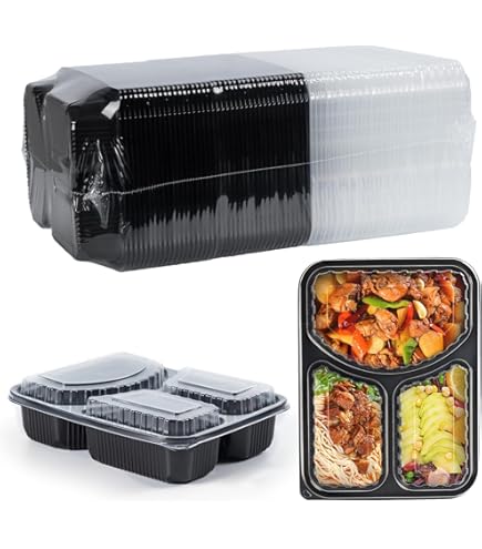 Amazon.co.jp: 仕出弁当 KP新 KP-150 阿波 透明蓋付 福助工業 : 産業