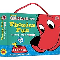 Amazon.co.jp: 英語 絵本 Scholastic Clifford Phonics Fun 12冊