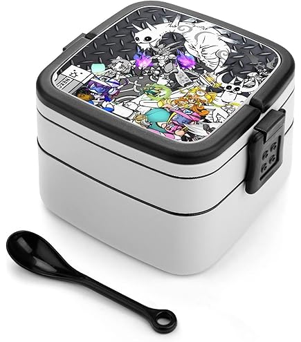 サンエックス - にゃんにゃんにゃんこ　ランチボックス　お弁当箱 Amazon | にゃんこ大戦争 弁当箱 ランチボックス 二段 抗菌 お