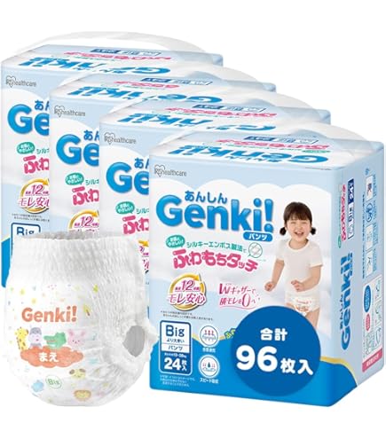 Amazon.co.jp: 【パンツ BIGより大きいサイズ】 ネピアGENKI