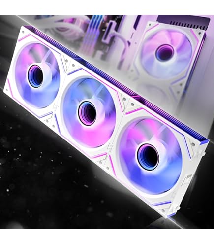 Amazon.co.jp: YESTON 櫻瞳花嫁 PCケースファン YT-120 リバース 3個