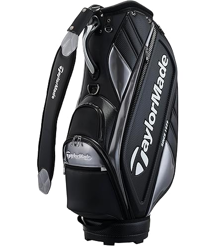 Amazon.co.jp: TaylorMade TJ083 23SS Austec Caddy Bag, White/Navy