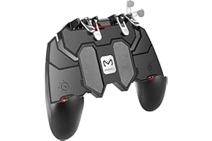 DELAM Mobile Game Controller for iPhone & Android, Pubg Mobile Controller Phone Triggers for Gaming, Gaming Grip Joystick Gam