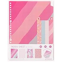 いろはページ Amazon | いろは出版 INDEX for self study GABI-01 PINK