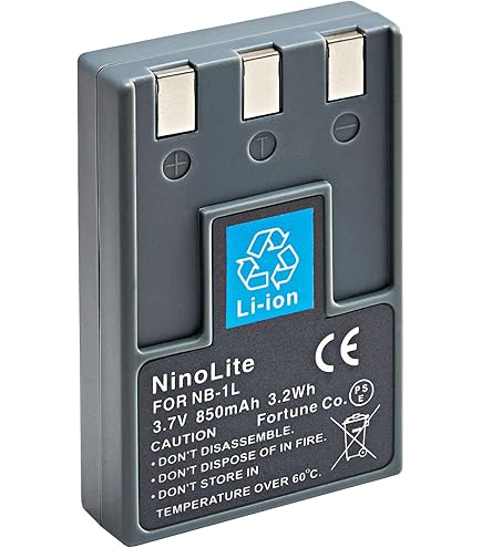 Amazon | 「Power-connoisseur」 Canon対応 リチウムイオン充電池NB