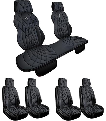 Amazon | ヴォクシー専用シートカバー レザー＆パンチング/ブラック