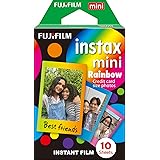 富士フイルム(FUJIFILM) インスタントカメラ チェキ用フィルム 10枚入 絵柄 (レインボー) INSTAX MINI RAINBOW WW1