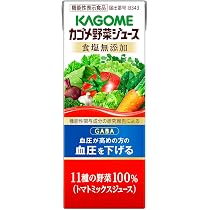 Amazon.co.jp: カゴメ トマトジュース 食塩無添加 200ml(24本入×4