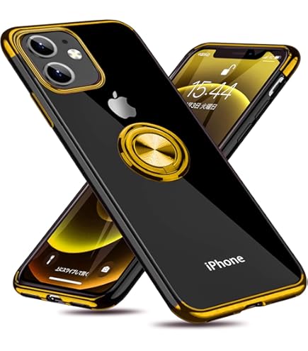 Amazon.co.jp: iPhone 12 Mini 用 ケース リング付き クリア