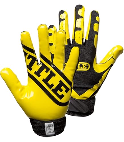 Amazon.co.jp: Battle Sports Triple Threat ワイドレシーバーグローブ