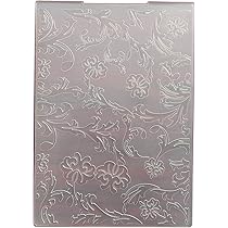 Amazon.co.jp: HeroNeo エンボスフォルダー 花 エンボス加工 プレート