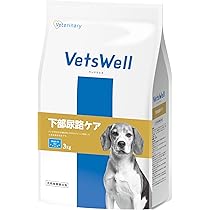 Amazon | VetsWell(ベッツウェル) 犬用食事療法食 下部尿路ケア 3kg