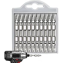 Amazon | プラス マイナス ドライバー ビット セット 10 パック