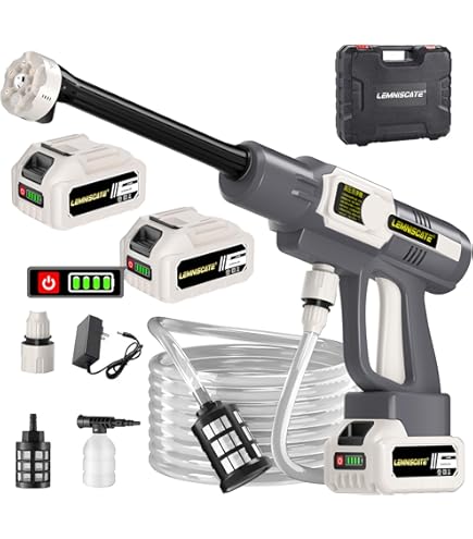 Amazon.co.jp: BERGWERKコードレス高圧洗浄機バッテリー40v 2.0Ah