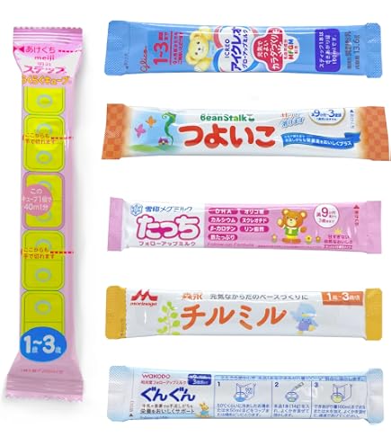 Amazon.co.jp: 【お試しセット】赤ちゃん用 粉ミルク 6種類 合計12本