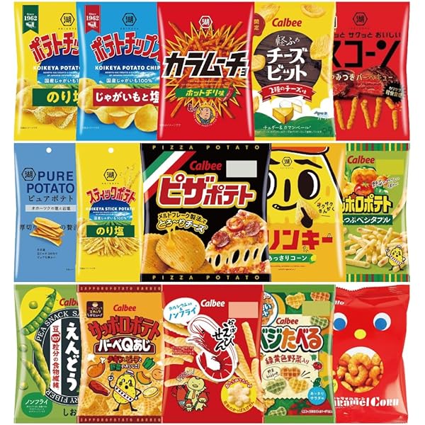 Amazon.co.jp: 大友物産 駄菓子 詰め合わせ 60点セット 人気 大量 お