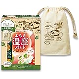 グラフィコ ウィズフェム よもぎ温座パット オーガニック オーガニックコットン 温活 よもぎ蒸し フェムケア (よもぎパッド+専用発熱体) 6回分 + リンネルコラボ巾着