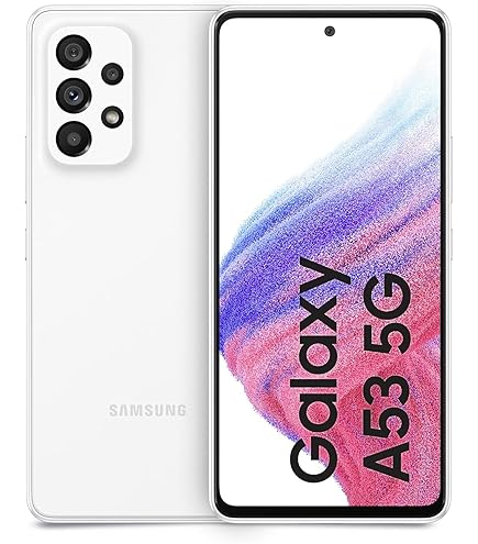 Amazon | SIMフリー docomo Galaxy A53 5G SC-53C オーサムブルー