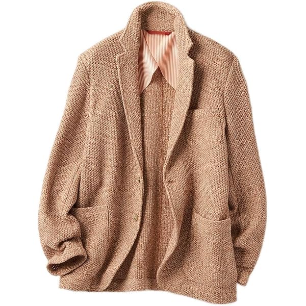 Amazon | [ドゥクラッセ] ストレッチ・涼感レノクロス・ジャケット
