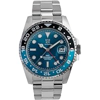 Amazon.co.jp: [HYAKUICHI 101] ヒャクイチ モデル14 機械式GMT 日本製