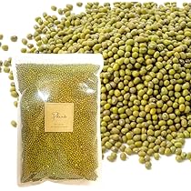 Amazon | ムング ホール 1kg 大容量 業務用 緑豆 皮付き 八重生
