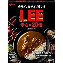 Amazon.co.jp: LEE(リー) ビーフカレーLEE 辛さ×20倍 180g×10個