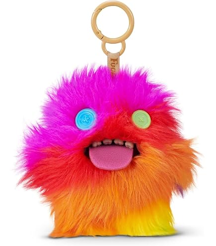 Amazon.co.jp: Fuggler Alley Cat キーリング 5インチ (6パック) ZURU