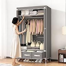 洋服箪笥 Amazon｜ワードローブカバー付き おしゃれ クローゼット 洋服