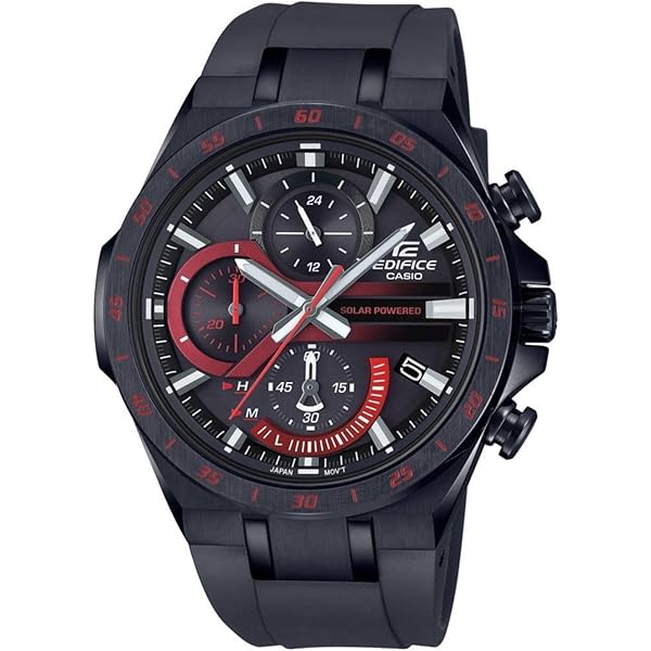 Amazon.co.jp: [カシオ]EDIFICE エディフィス 100m防水 クロノ
