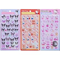 【まとめて120枚】めっちゃ立体　お尻シール　クロミ　シール　販促品　ノベルティ クロミ サンリオキャラクター おしりシール シール手帳 日焼け