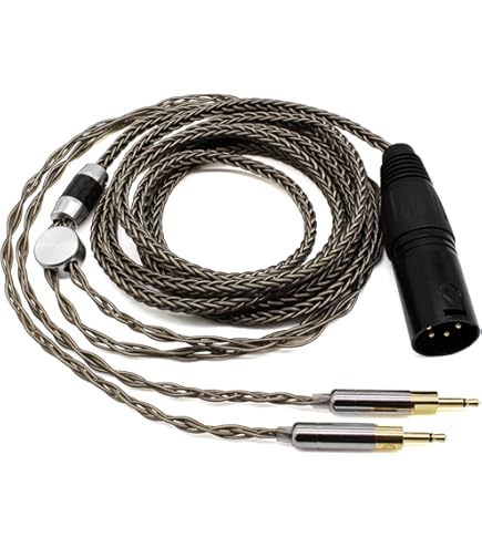 h*.様 Hifiman リケーブル 4pin xlr Amazon.co.jp: HIFIMAN Crystallineバランスケーブル( 3 m / 4 - Pin