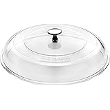 staub ストウブ 「 ドーム ガラス蓋 20cm 」 フライパン 蓋【日本正規販売品】 Staub Domed glass lid 40501-023