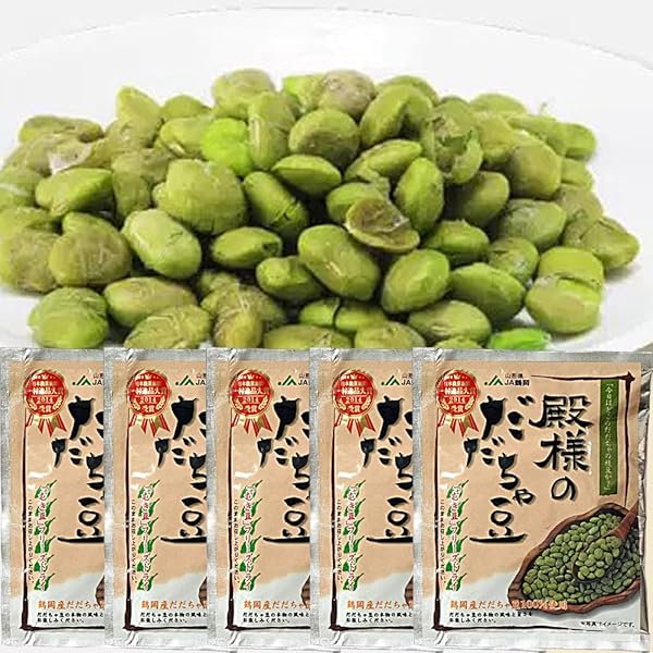 Amazon.co.jp: 鶴岡飲料株式会社 レンジ de だだちゃ豆 1袋 80g 10袋