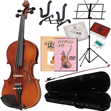 美品 ハルシュタットバイオリン No.V-12 Amazon | Hallstatt入門用バイオリン V-12 10点セット 4/4サイズ