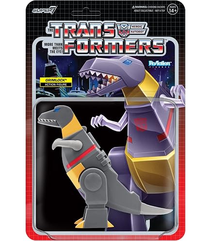Amazon.co.jp: Super7 トランスフォーマー グリムロック (メタリック