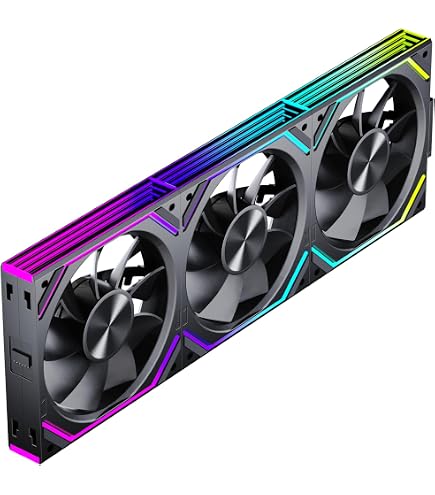Amazon | TRYX 静音 PCケースファン (120mmx3) ROTA SL ARGB Reverse