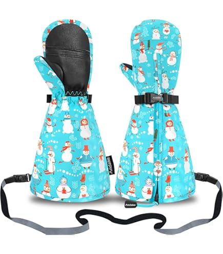 Hestra ベビージップロングミット(子供用1~9歳) | 防水、断熱ミトン 幼児