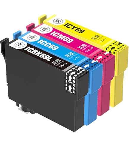Amazon.co.jp: PX-405A インク エプソン プリンター IC69 4色セット