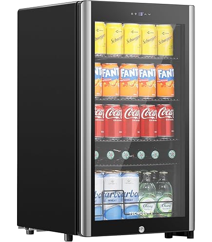 Amazon | ドリンク冷蔵庫 86L 3～18℃ ファン式 幅45㎝ 自動霜取り